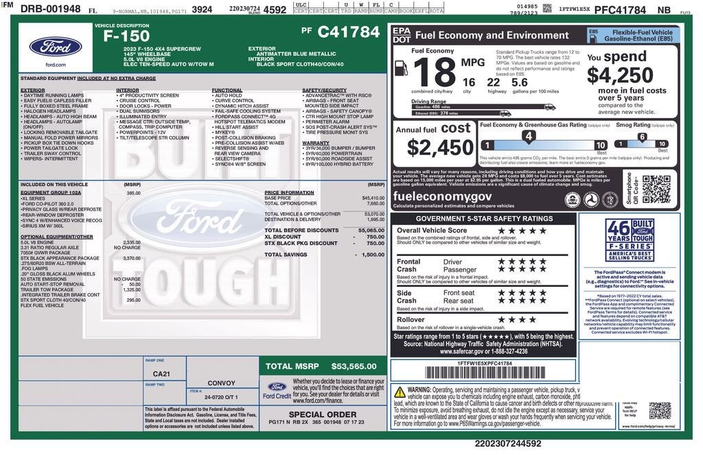 2023 Ford F-150 XL