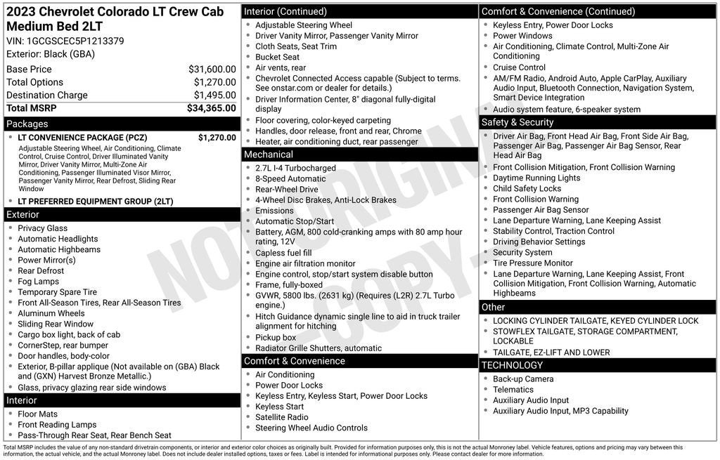 2023 Chevrolet Colorado LT
