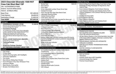2023 Chevrolet Silverado 1500 RST