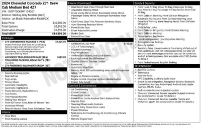 2024 Chevrolet Colorado Z71