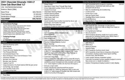 2021 Chevrolet Silverado 1500 LT