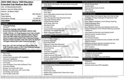 2024 GMC Sierra 1500 Elevation