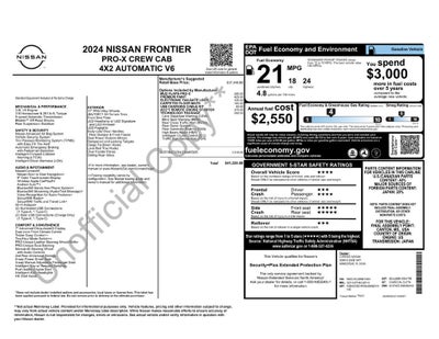 2024 Nissan Frontier PRO-X
