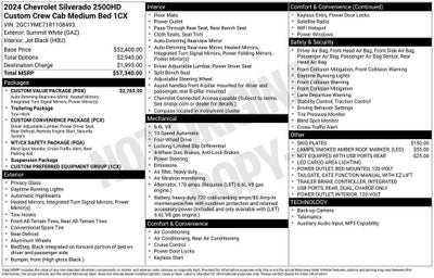 2024 Chevrolet Silverado 2500 HD Custom