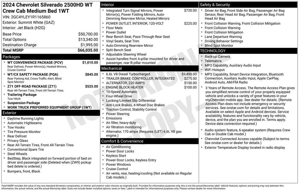 2024 Chevrolet Silverado 2500 HD WT