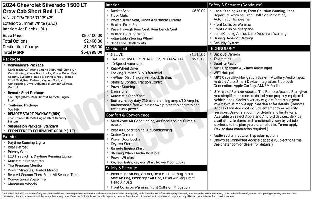 2024 Chevrolet Silverado 1500 LT