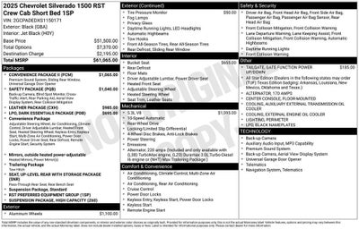 2025 Chevrolet Silverado 1500 RST