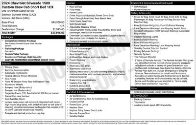 2024 Chevrolet Silverado 1500 Custom