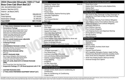 2024 Chevrolet Silverado 1500 LT Trail Boss