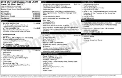 2018 Chevrolet Silverado 1500 LT