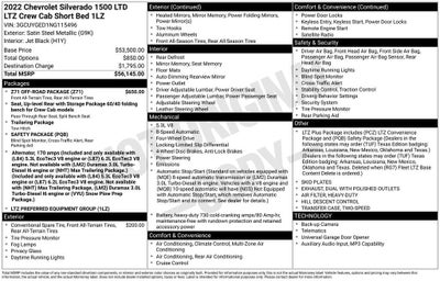 2022 Chevrolet Silverado 1500 LTD LTZ