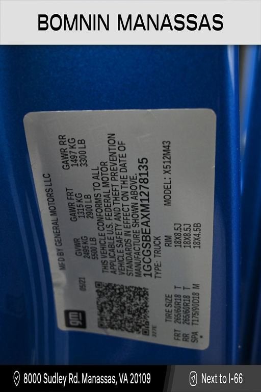 2021 Chevrolet Colorado WT