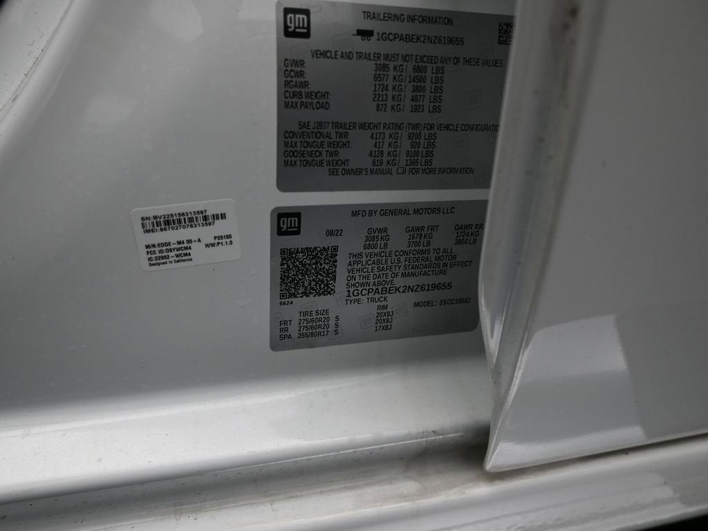 2022 Chevrolet Silverado 1500 Custom